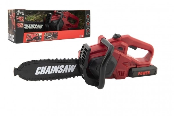 Battery Operated Chainsaw Toy with Sound and Light