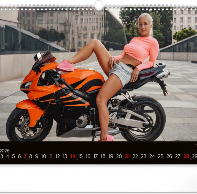 Wandkalender Girls & Bikes 2026