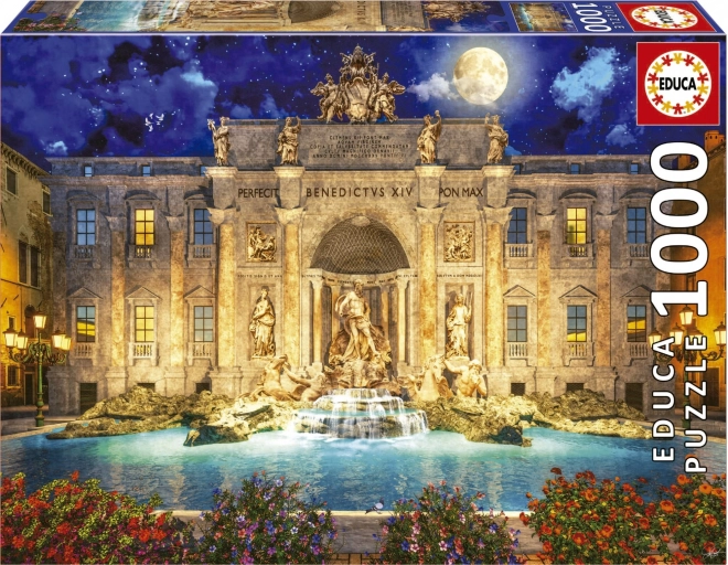 Puzzle Fontana di Trevi Roma 1000 pezzi
