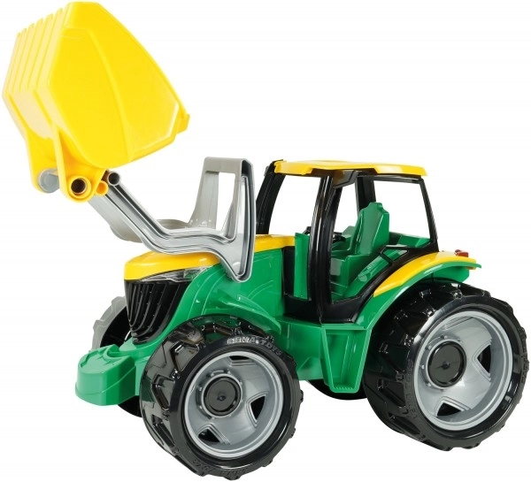 Green and Yellow Tractor with Scoop