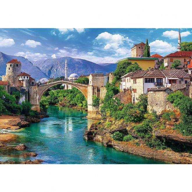 Trefl puzzle Mostar régi híd 500 darabos