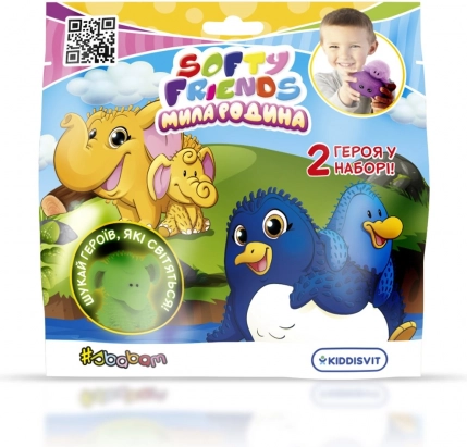 Rekbare pluchen diertjes Softy Friends – Rocza Rodzina