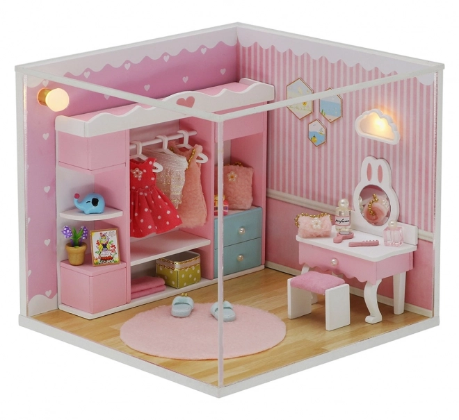 2Kids Toys Miniature House Cute Wardrobe