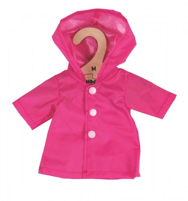 Bigjigs Toys pink jacket for doll 34 cm