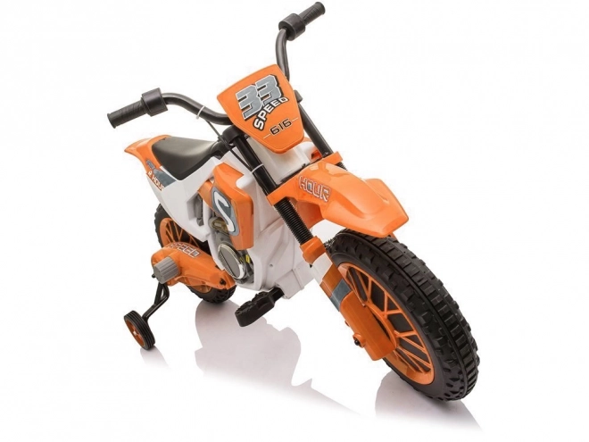 Battery-Powered Motorcycle - Orange