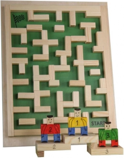 Labyrinthe en bois
