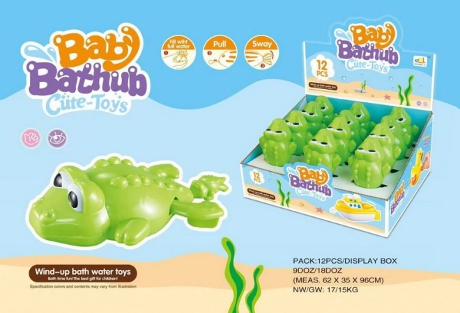Wind-up Water Crocodile