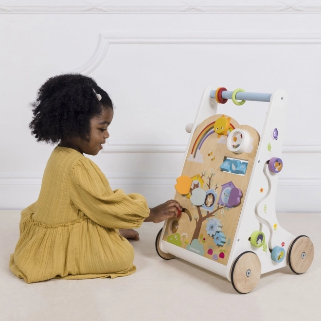 Le Toy Van Wooden Walker with Woodland Activities