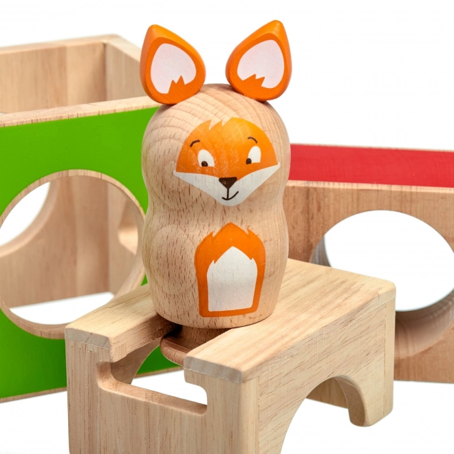 Clever Fox Wooden Puzzle Game