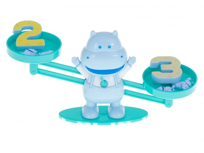 Educational Hippo Balance Scale for Math Learning