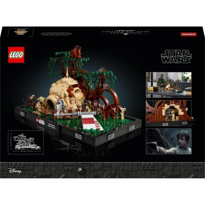 Jedi Training on Dagobah – LEGO Star Wars Diorama