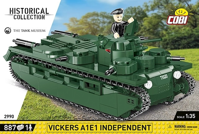 Great War Vickers A1E1 Independent Tank Model