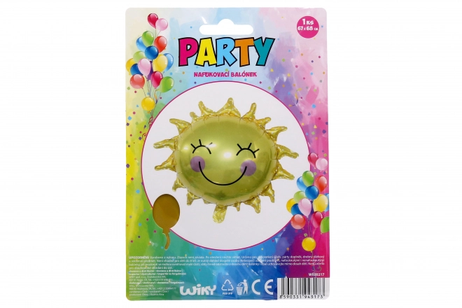 Inflatable Sun Shaped Balloon