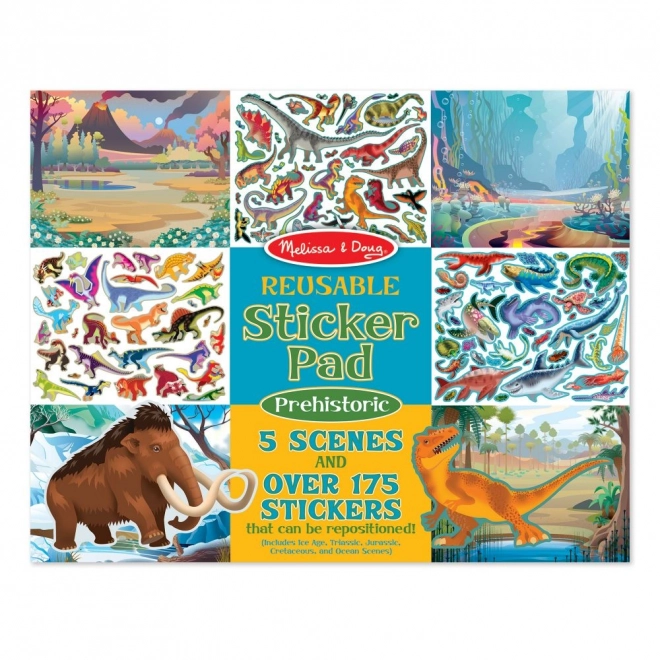 Reusable Stickers - Prehistoric World