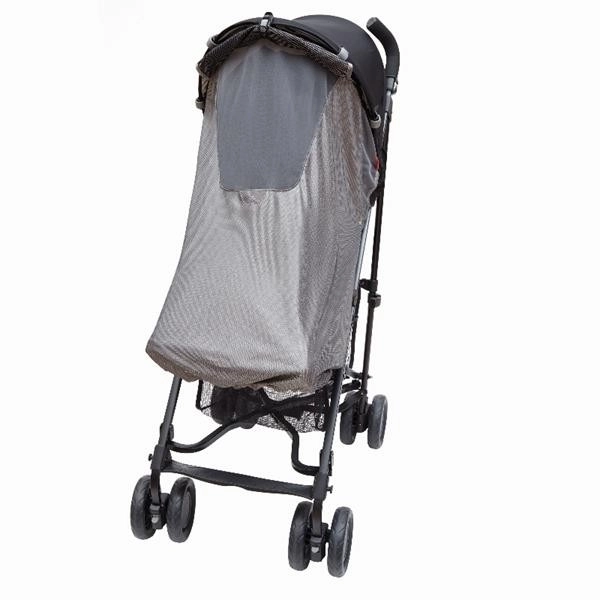 UV stroller sunshade silver