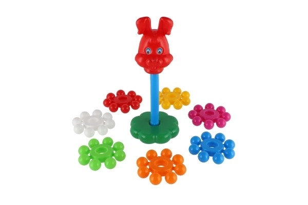 Colorful Ring Stacking Pyramid for Kids