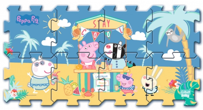 Peppa Pig Summer Foam Puzzle