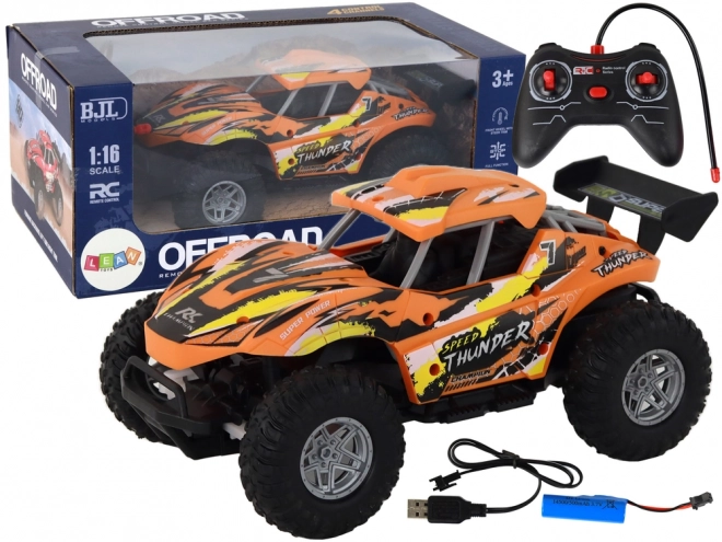 Remote-Controlled Off-Road Adventure Car 1:16