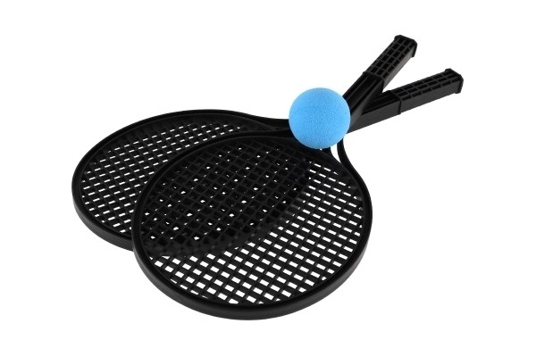 Black Soft Tennis Set with Ball