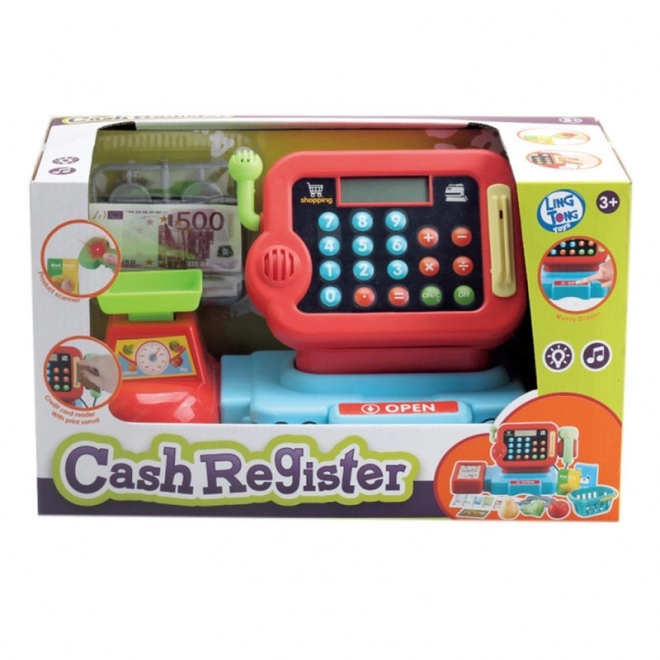 Toy Cash Register with Scanner