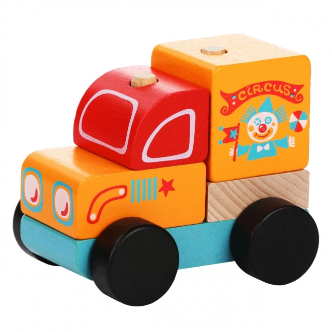 Circus Car Wooden Puzzle