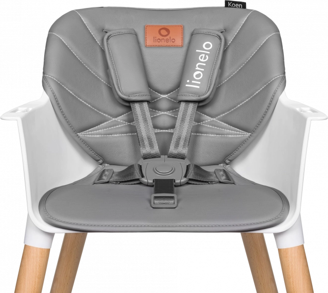 Lionelo Koen 2-in-1 High Chair Grey Stone