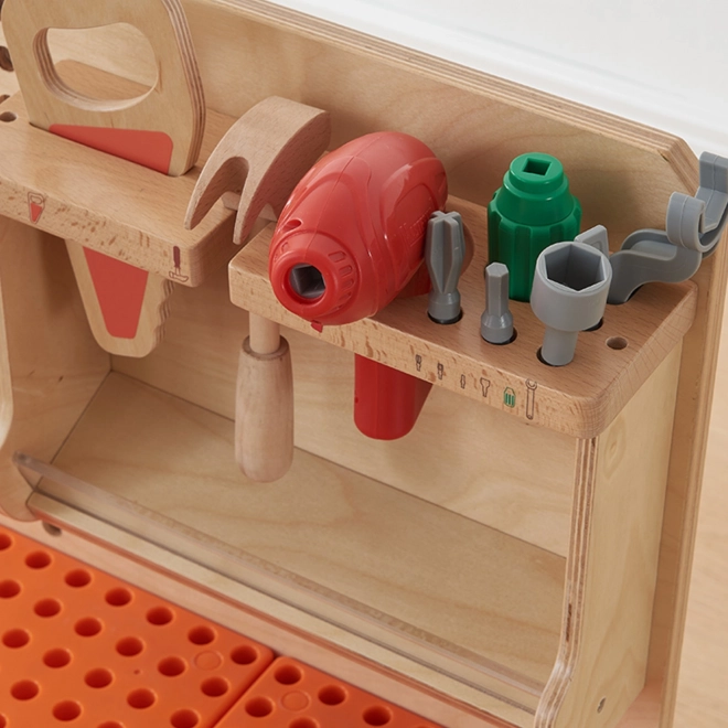 Wooden STEM Workshop Set with Tools and Accessories