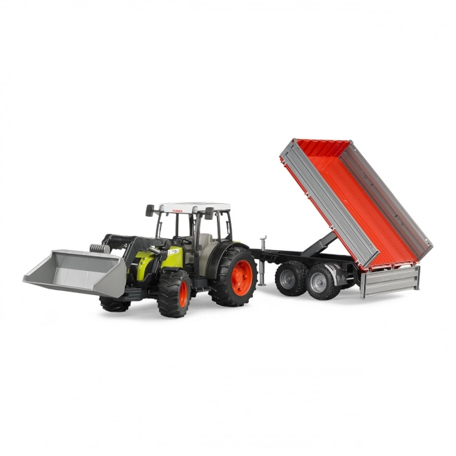 Bruder Tractor with Loader and Trailer