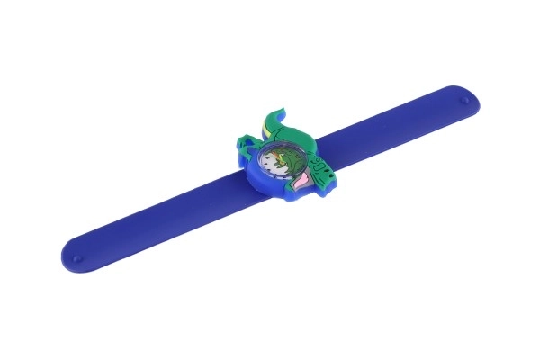 Children's self-winding dinosaur silicone watch