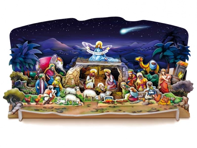 Christmas Nativity Scene by Josef Lada