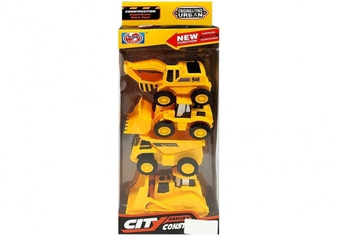 Friction Powered Construction Vehicle Set