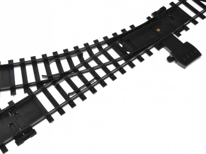 Electric Train Set with Smoke and Sound Effects
