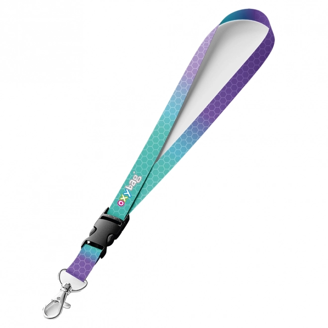 OXY Ombre Pink Lanyard Keychain