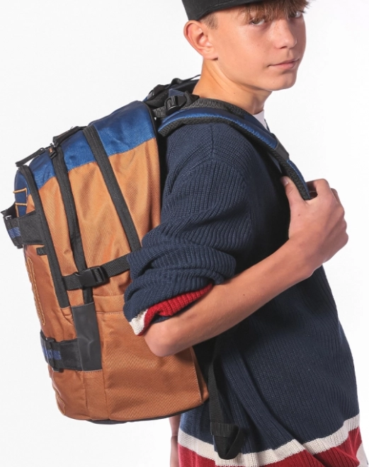 Set BAAGL Skate Duo: backpack, pencil case and sports bag