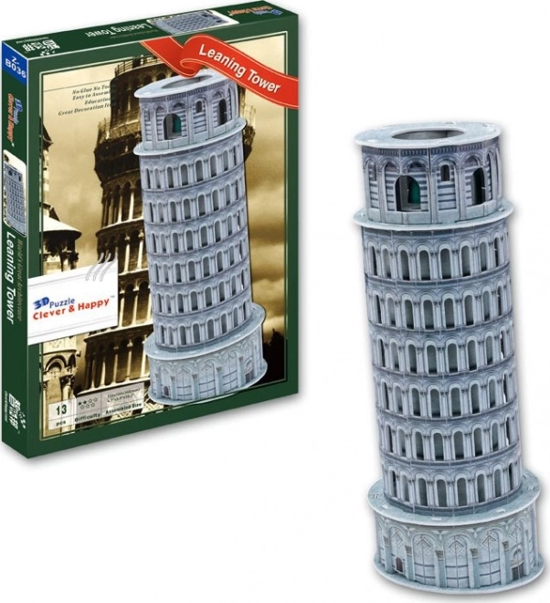 Clever&Happy 3D Puzzle Leaning Tower of Pisa