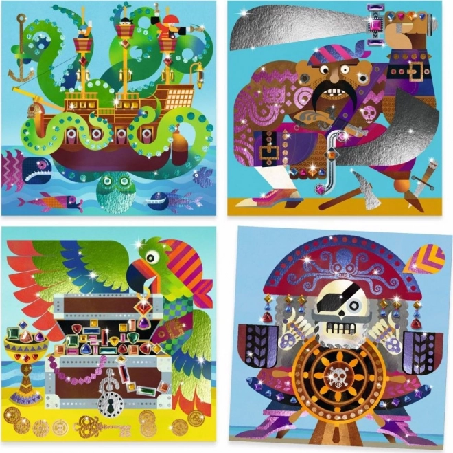 Foil Pictures with Pirate Theme