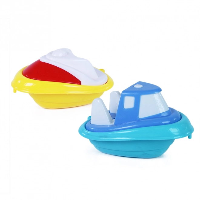 Colorful Toy Boats Set