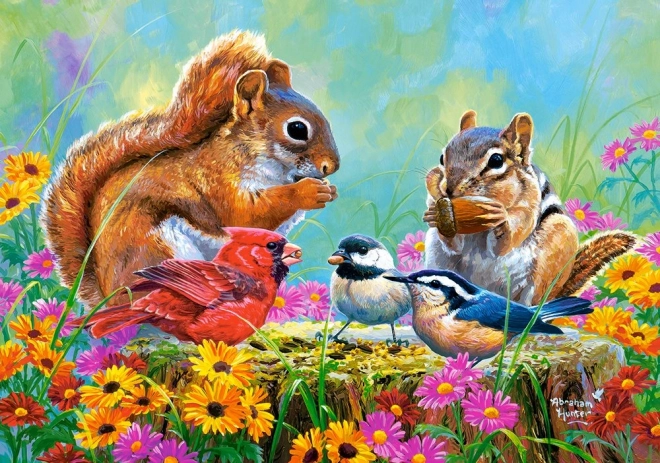 Snack Time Jigsaw Puzzle 500 Pieces