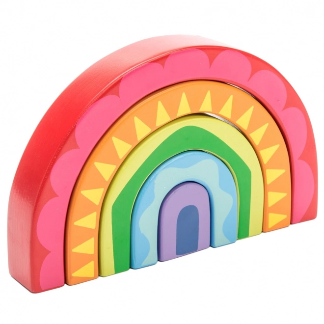 Le toy van rainbow puzzle