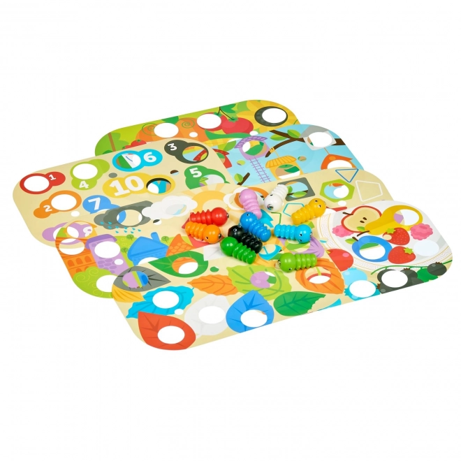 Catch the Caterpillars - Wooden Motor Skills Game with Magnets