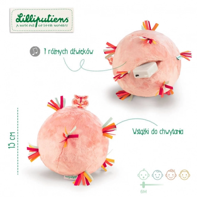 Lilliputiens sensory ball with sounds - Stella the deer