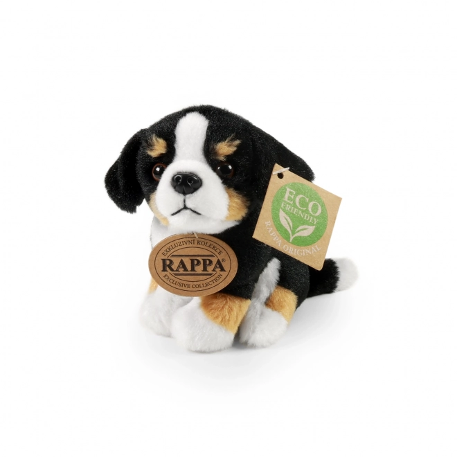 Eco-Friendly Plush Sitting Dog 12cm