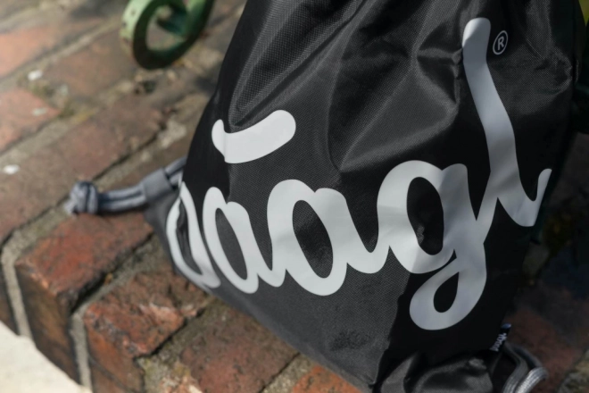 Baagl Black Skate Gym Bag