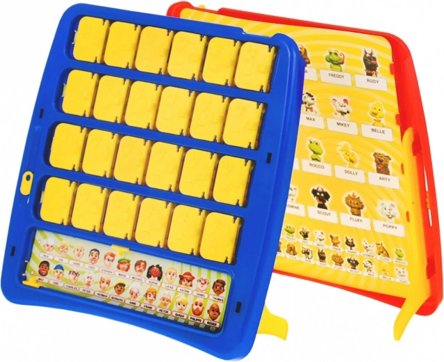 Oboustranné desky s barevnými postavami