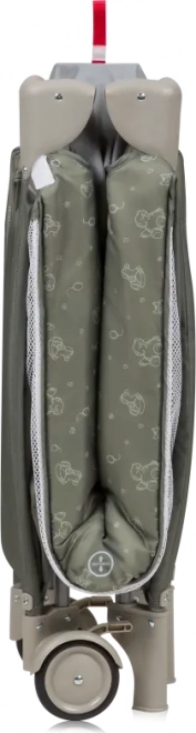 Travel Cot Lionelo Sven Plus Beige Olive