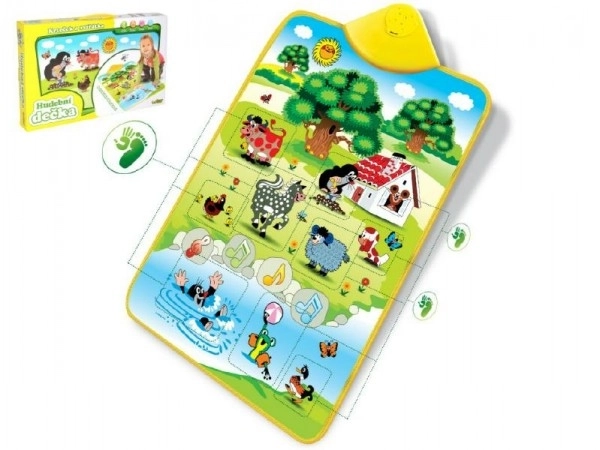 Musical Play Mat with Krtek