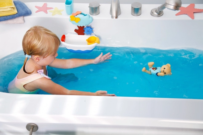 BABY born spritz spratz Wanne mit Teddybär