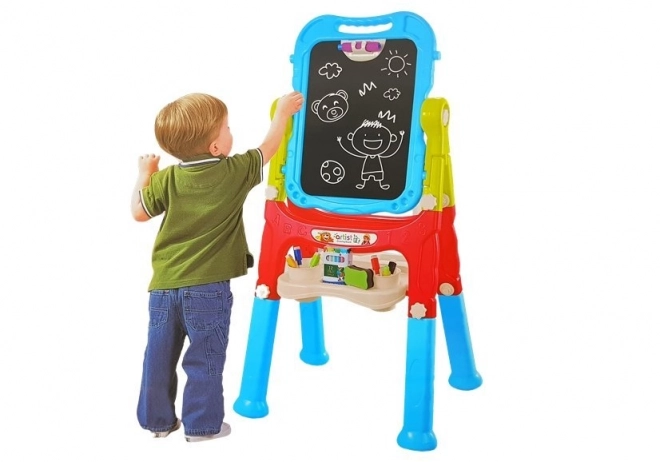 Magnetic Chalkboard 2-in-1 with Accessories