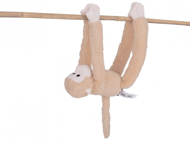 Hanging Monkey Mascot in Beige Color