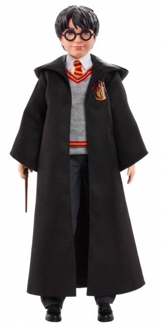 Harry Potter Doll in Gryffindor School Outfit with Wand